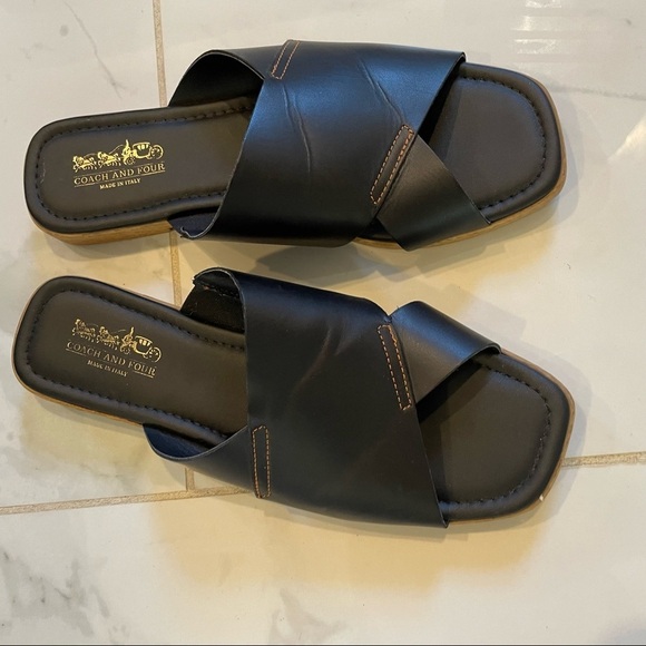 Coach and Four Crisscross Sandal - Picture 8 of 12